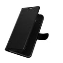 For Nokia 3.4 Litchi Texture Horizontal Flip Protective Case with Holder & Card Slots & Wallet(Black)