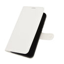 For Nokia 3.4 Litchi Texture Horizontal Flip Protective Case with Holder & Card Slots & Wallet(White)