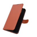 For Nokia 3.4 Litchi Texture Horizontal Flip Protective Case with Holder & Card Slots & Wallet(Brown)