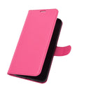 For Nokia 3.4 Litchi Texture Horizontal Flip Protective Case with Holder & Card Slots & Wallet(Rose red)