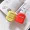 For Apple AirPods 1/2 Generation Universal Wireless Ketchup Bluetooth Headphone Protective Case(Red)