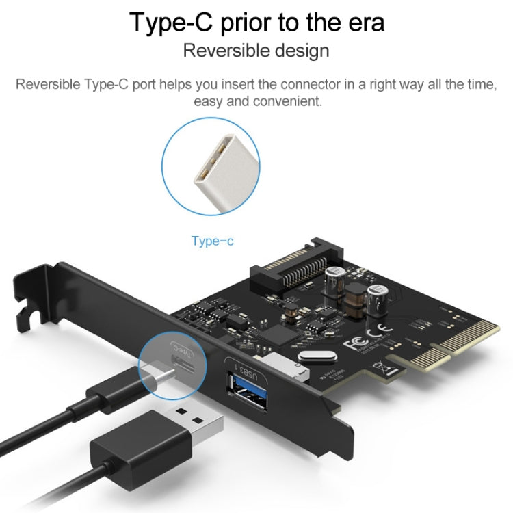 ORICO PA31-AC 2 Port USB3.1 PCI-E Adapter