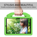 For Samsung Galaxy Tab A7 10.4(2020)T500/T505 EVA Material Children Flat Anti Falling Cover Protective Shell With Thumb Bracket(Green)
