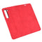 For Motorola Moto Edge Retro-skin Business Magnetic Suction Leather Case with Holder & Card Slots & Wallet(Red)
