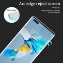 For Huawei Mate 40 Pro MOFI 9H 3D Explosion Proof Thermal Bending Full Screen Tempered Glass Film(Black)