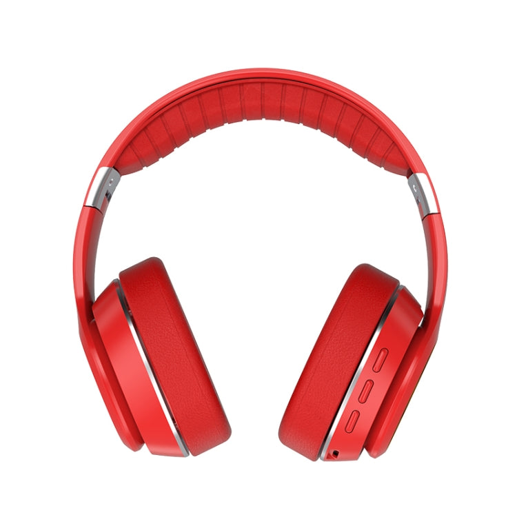 T&G VJ320 Bluetooth 5.0 Head-mounted Foldable Wireless Headphones Support TF Card with Mic(Red)