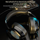 T&G VJ320 Bluetooth 5.0 Head-mounted Foldable Wireless Headphones Support TF Card with Mic(Red)