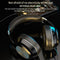 T&G VJ320 Bluetooth 5.0 Head-mounted Foldable Wireless Headphones Support TF Card with Mic(Red)