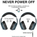 T&G VJ320 Bluetooth 5.0 Head-mounted Foldable Wireless Headphones Support TF Card with Mic(Red)
