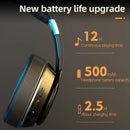 T&G VJ320 Bluetooth 5.0 Head-mounted Foldable Wireless Headphones Support TF Card with Mic(Red)