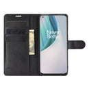 For OnePlus Nord N10 5G Litchi Texture Horizontal Flip Protective Case with Holder & Card Slots & Wallet(Black)