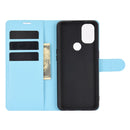 For OnePlus Nord N10 5G Litchi Texture Horizontal Flip Protective Case with Holder & Card Slots & Wallet(Blue)