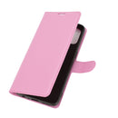 For OnePlus Nord N10 5G Litchi Texture Horizontal Flip Protective Case with Holder & Card Slots & Wallet(Pink)