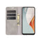 For OnePlus Nord N100 Retro-skin Business Magnetic Suction Leather Case with Holder & Card Slots & Wallet(Grey)