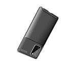 For Samsung Galaxy S21 5G Carbon Fiber Texture Shockproof TPU Case(Blue)