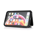 Multi-functional Cross-body Card Bag TPU+PU Back Cover Case with Holder & Card Slot & Wallet For iPhone X / XS(Black)