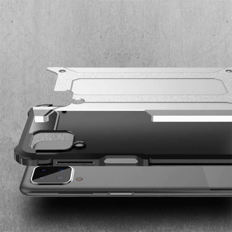 For Samsung Galaxy A12 5G Magic Armor TPU + PC Combination Case(Black)