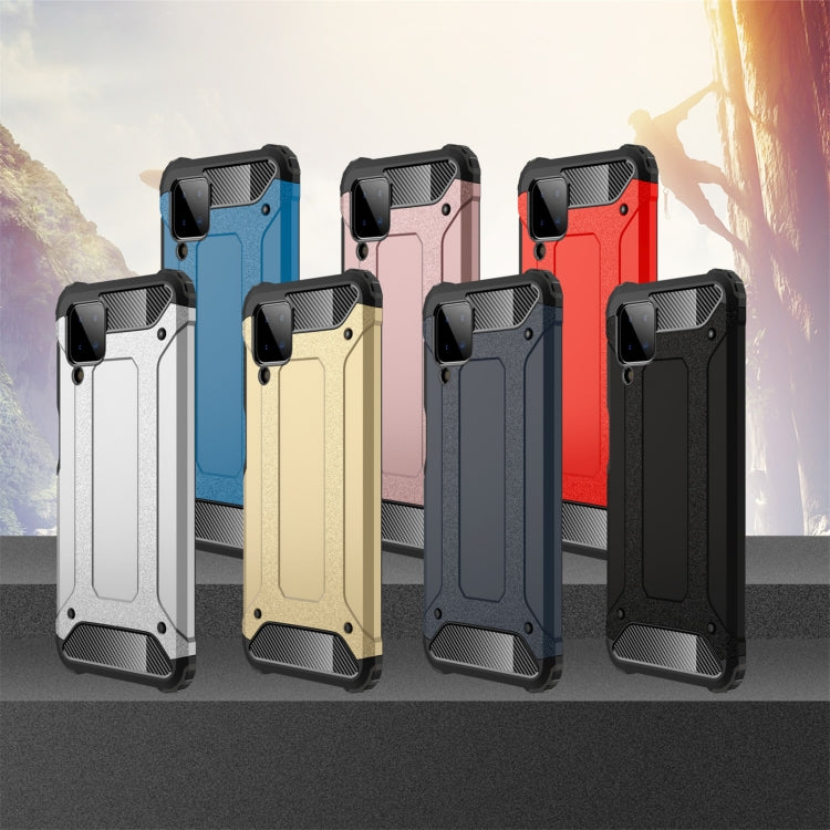 For Samsung Galaxy A12 5G Magic Armor TPU + PC Combination Case(Black)