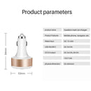 4 in 1 QC3.0 USB + Type-C + Cigarette Hole with Safety Hammer Function Car Charger(Silver Gray)