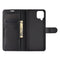 For Samsung Galaxy A12 Litchi Texture Horizontal Flip Protective Case with Holder & Card Slots & Wallet(Black)