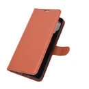 For Samsung Galaxy A12 Litchi Texture Horizontal Flip Protective Case with Holder & Card Slots & Wallet(Brown)