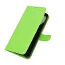 For Samsung Galaxy A12 Litchi Texture Horizontal Flip Protective Case with Holder & Card Slots & Wallet(Green)