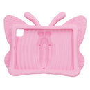 Butterfly Bracket Style EVA Children Shockproof Protective Case For iPad Air 2022 / 2020 10.9(Pink)