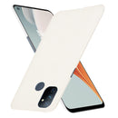 For OnePlus Nord N100 Shockproof Crocodile Texture PC + PU Case(White)