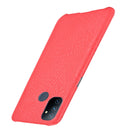 For OnePlus Nord N100 Shockproof Crocodile Texture PC + PU Case(Red)