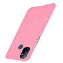 For OnePlus Nord N100 Shockproof Crocodile Texture PC + PU Case(Pink)