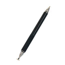 AT-12 3 in 1 Touch Screen Capacitive Pen with Common Writing Pen & Mobile Phone Writing Pen Function is Suitable for Apple / Huawei / Samsung(Black)