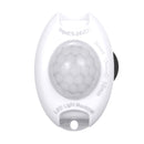 5m Wireless PIR Motion Sensor LED Strip Light 12V Smart Stair Cabinet Wall Lamp, EU plug(Warm white Light)