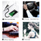 XJ-26 3A USB to Micro USB Creative Bracelet Data Cable, Cable Length: 22.5cm(Black)