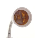 20CM AC 110-220V 6A E27 Bulb Holder Flexible Extension Converter Switch Adapter Socket(US plug)