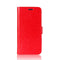 For Samsung Galaxy A02s (EU Version) R64 Texture Single Horizontal Flip Protective Case with Holder & Card Slots & Wallet& Photo Frame(Red)