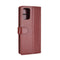 For Samsung Galaxy A02s (EU Version) R64 Texture Single Horizontal Flip Protective Case with Holder & Card Slots & Wallet& Photo Frame(Brown)
