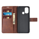 Retro Calf Pattern Buckle Horizontal Flip Leather Case with Holder & Card Slots & Wallet For OnePlus Nord N100(Dark Brown)
