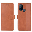Retro Calf Pattern Buckle Horizontal Flip Leather Case with Holder & Card Slots & Wallet For OnePlus Nord N100(Light Brown)