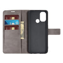 Retro Calf Pattern Buckle Horizontal Flip Leather Case with Holder & Card Slots & Wallet For OnePlus Nord N100(Gray)