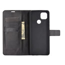 Retro Calf Pattern Buckle Horizontal Flip Leather Case with Holder & Card Slots & Wallet For Motorola Moto G9 Power(Black)