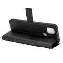 Retro Calf Pattern Buckle Horizontal Flip Leather Case with Holder & Card Slots & Wallet For Motorola Moto G9 Power(Black)