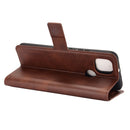 Retro Calf Pattern Buckle Horizontal Flip Leather Case with Holder & Card Slots & Wallet For Motorola Moto G9 Power(Dark Brown)