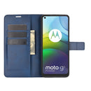 Retro Calf Pattern Buckle Horizontal Flip Leather Case with Holder & Card Slots & Wallet For Motorola Moto G9 Power(Blue)
