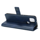 Retro Calf Pattern Buckle Horizontal Flip Leather Case with Holder & Card Slots & Wallet For Motorola Moto G9 Power(Blue)