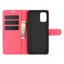 For Xiaomi Poco M3 Litchi Texture Horizontal Flip Protective Case with Holder & Card Slots & Wallet(Red)