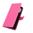 For Xiaomi Poco M3 Litchi Texture Horizontal Flip Protective Case with Holder & Card Slots & Wallet(Rose Red)