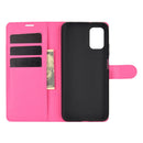 For Xiaomi Poco M3 Litchi Texture Horizontal Flip Protective Case with Holder & Card Slots & Wallet(Rose Red)