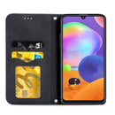 For Samsung Galaxy A32 5G Retro Skin Feel Business Magnetic Horizontal Flip Leather Case with Holder & Card Slots & Wallet & Photo Frame(Black)