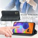 For Samsung Galaxy A32 5G Retro Skin Feel Business Magnetic Horizontal Flip Leather Case with Holder & Card Slots & Wallet & Photo Frame(Black)