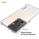 For Samsung Galaxy S21 Ultra 5G Hat-Prince ENKAY Clear TPU Shockproof Case Soft Anti-slip Cover